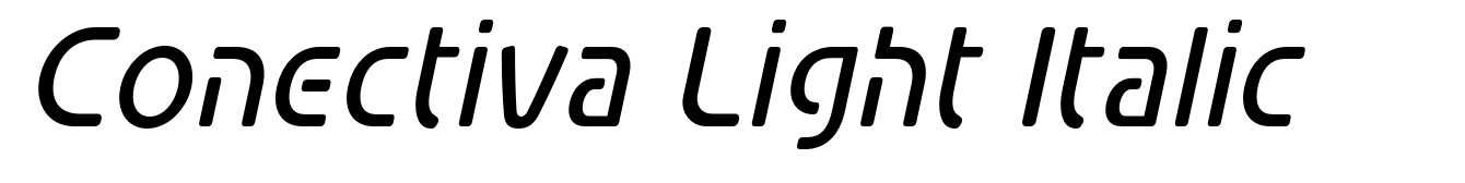 Conectiva Light Italic